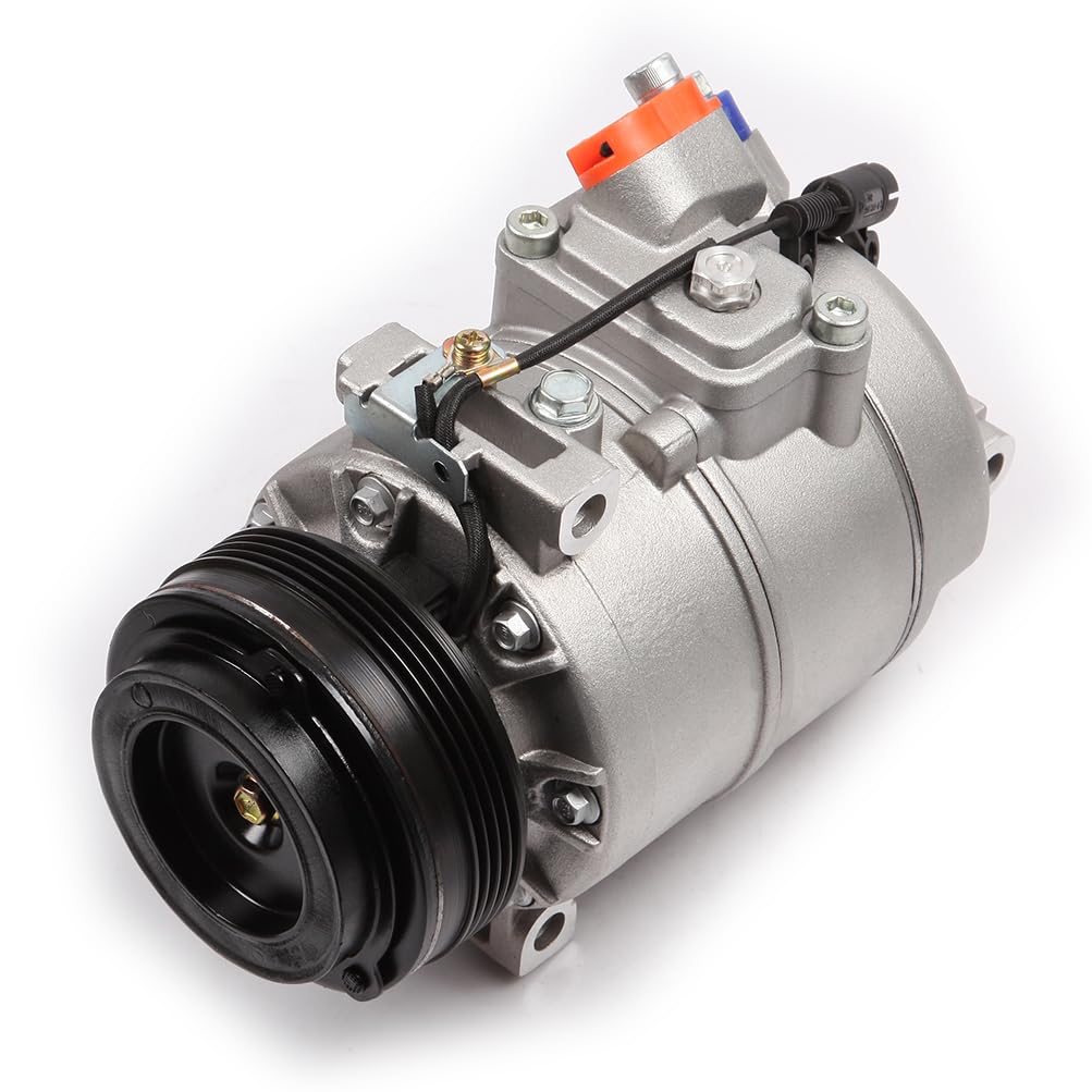 ECCPP AC Compressor Replacement for BMW X5 3.0L 2003-2006 Models - High Performance Air Conditioning Compressor Part# CSV717 - Perfect for Summer Cooling & Auto AC System Repair