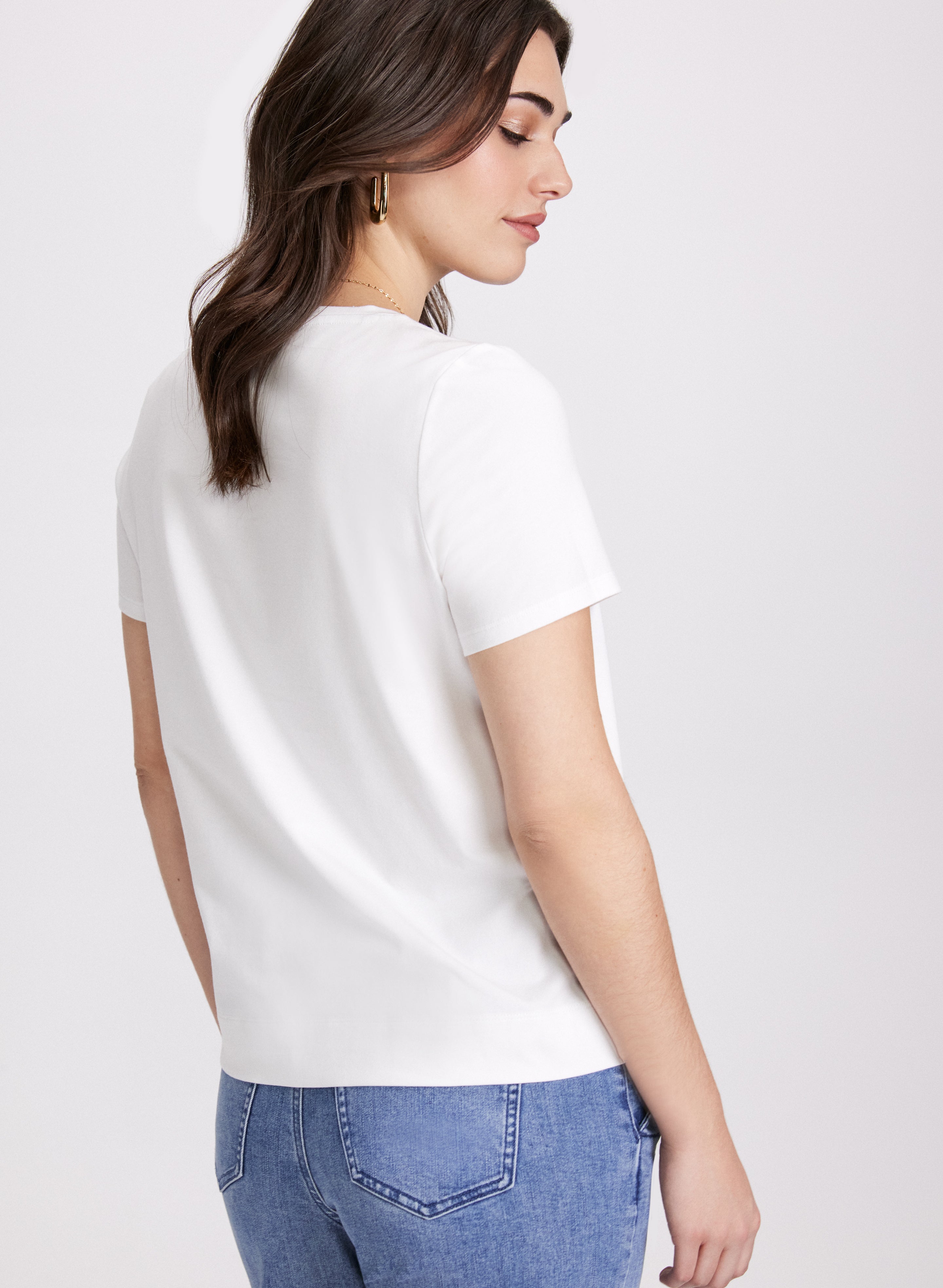 Floral Print T-Shirt for Women - Stylish Summer Casual Tee - Perfect for Outings, Dates & Everyday Wear