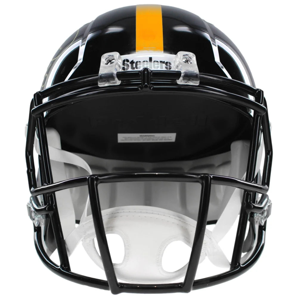 Jerome Bettis Autographed Pittsburgh Steelers Full Size Speed Helmet with BAS COA - Perfect for NFL Collectors, Sports Memorabilia Displays & Steelers Fan Gifts