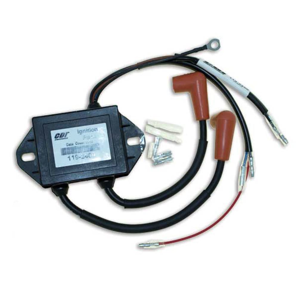 CDI Electronics 119-2400 Ignition Pack for Nissan & Tohatsu 2-Cylinder Outboard Motors (1980-1997) - Reliable Replacement Part for Smooth Engine Performance in Marine Boating