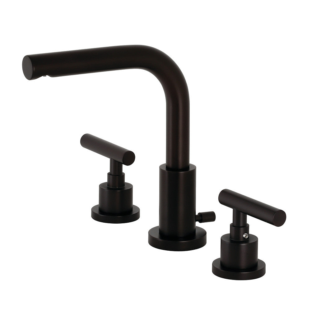 Kingston Brass FSC8955CML Manhattan Widespread Bathroom Faucet with Pop Up Drain - Elegant 8