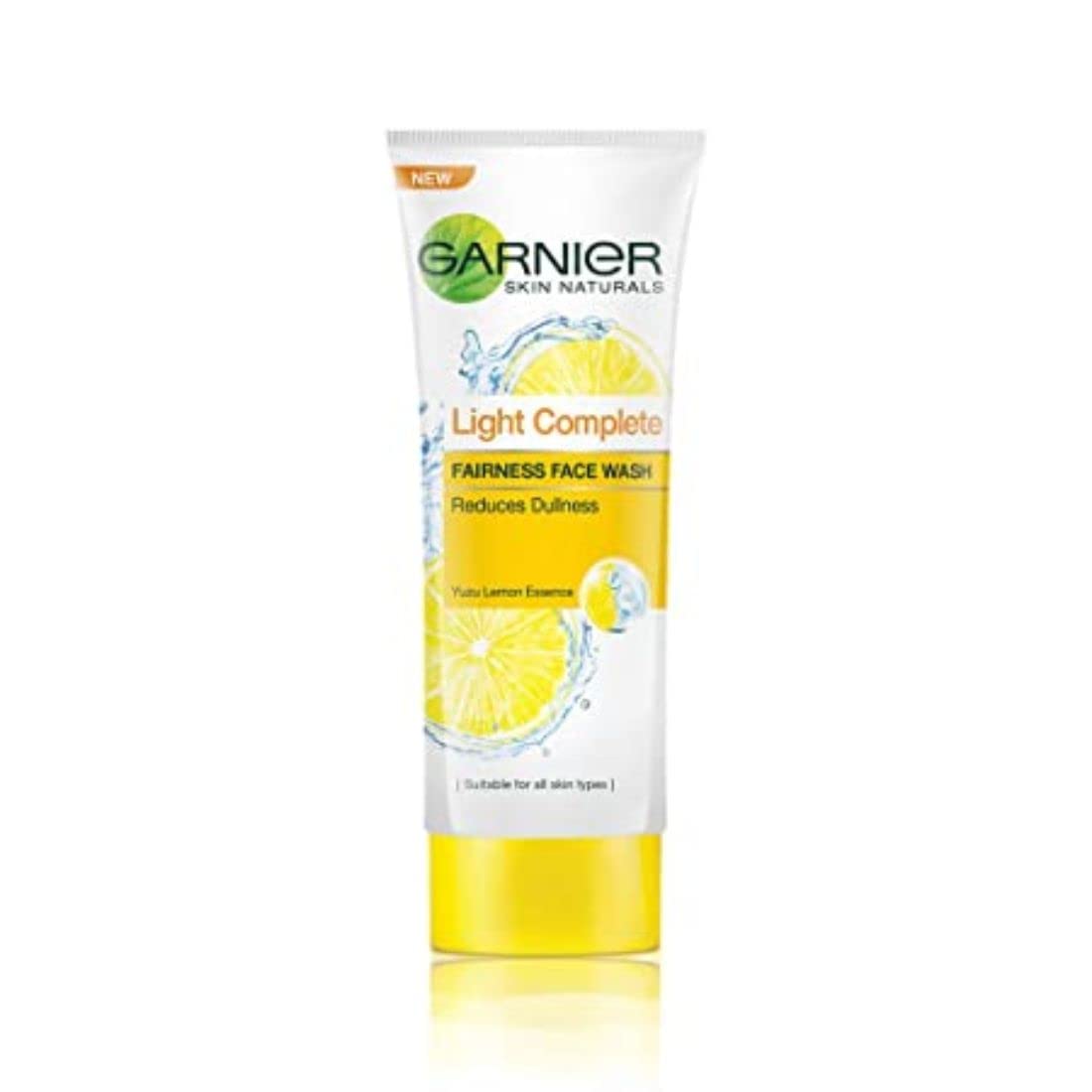 Garnier Skin Naturals Bright Complete Vitamin C Face Wash - 50g for Glowing Skin | Brightening & Hydrating Daily Cleanser for Dull & Dry Skin | Morning & Night Skincare Routine