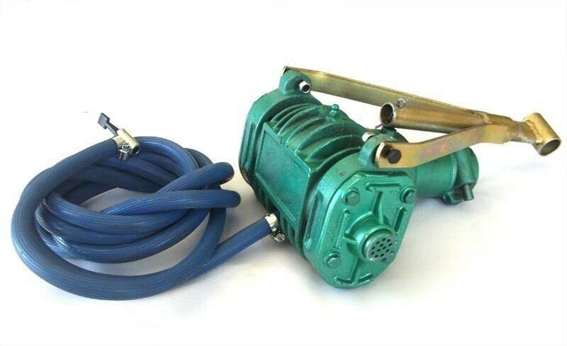 Tractor PTO Air Compressor - 12V Twin Cylinder Heavy Duty Tire Inflator with Hose for Farm Equipment & Field Use - Ideal for Pumping Tractor Tires, Agricultural Machinery & On-Site Applications