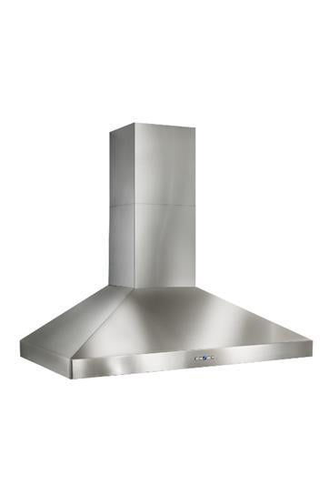 WPP9IQT36SB 36-Inch Stainless Steel Chimney Range Hood with IQ12 Blower System - 1500 Max CFM, Ultra Quiet Kitchen Ventilation for Home Cooking & Grilling | Best Commercial-Grade Range Hood for Modern Kitchens