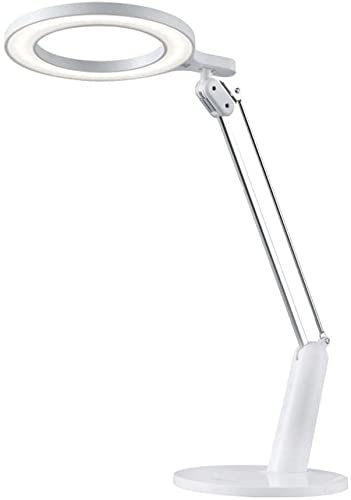 Xinur LED Eye Protection Desk Lamp - Anti-Blue Light, Adjustable Brightness for Study, Reading & Bedroom Use - Modern Simple Design (Color: A) - Perfect for Students, Office Work & Nighttime Reading