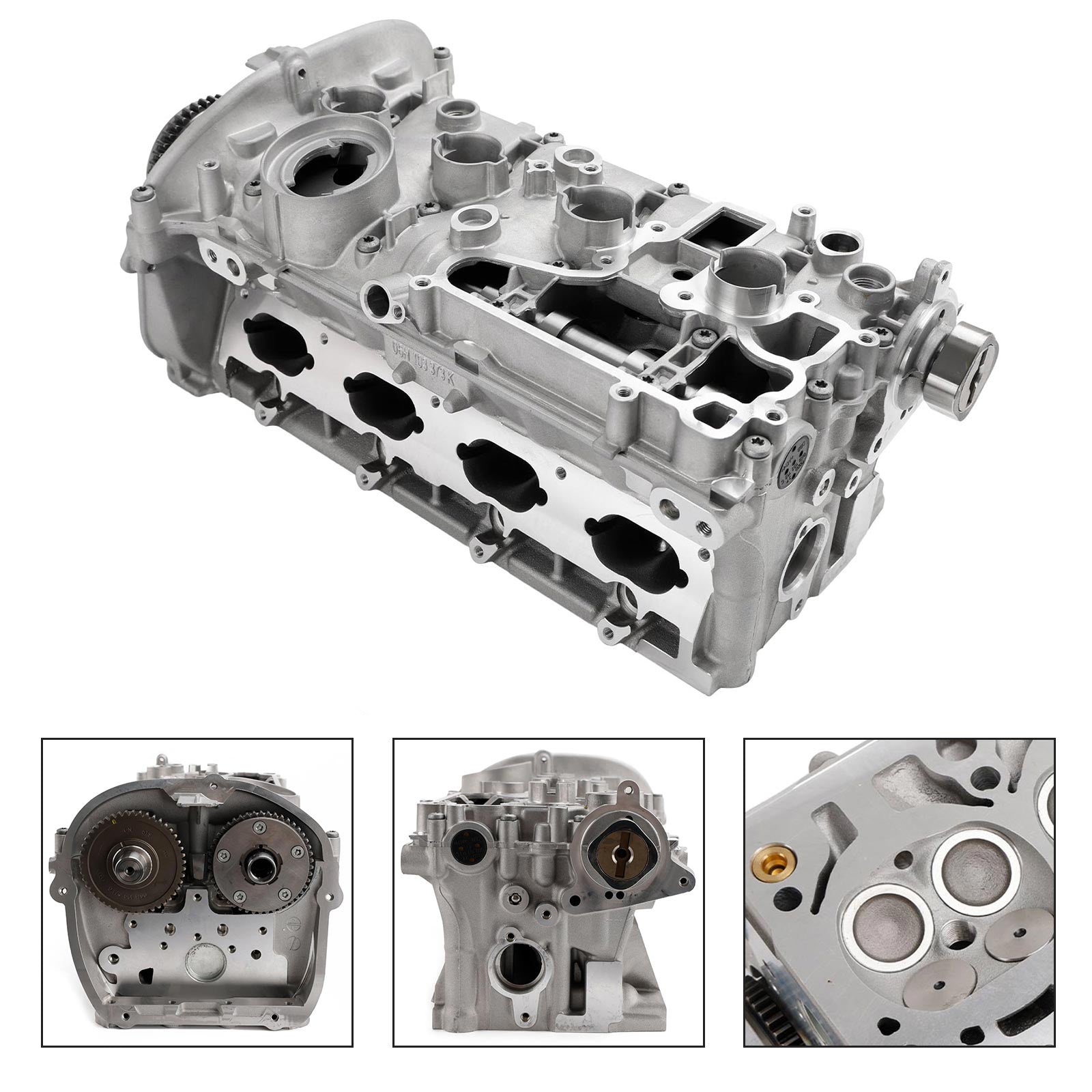06H103373J Cylinder Head Assembly & Crankshaft for AUDI A4 A5 A6 Q5 2.0L DOHC TFSI (EA888) Engine - Replacement Part for Performance Repair & Maintenance | Perfect for Engine Overhaul, Head Gasket Replacement & Vehicle Restoration