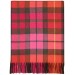 Buchanan Rose Tartan Lambswool Blanket - Soft & Warm Wool Throw for Sofa, Bed & Travel - Cozy Scottish Plaid Design for Home Decor & Gifts