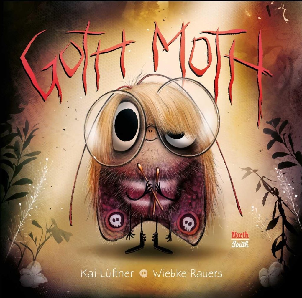 Goth Moth by Kai Lüftner - Illustrated by Wiebke Rauers | Dark Fantasy Art Book | Perfect for Gothic Decor & Book Lovers