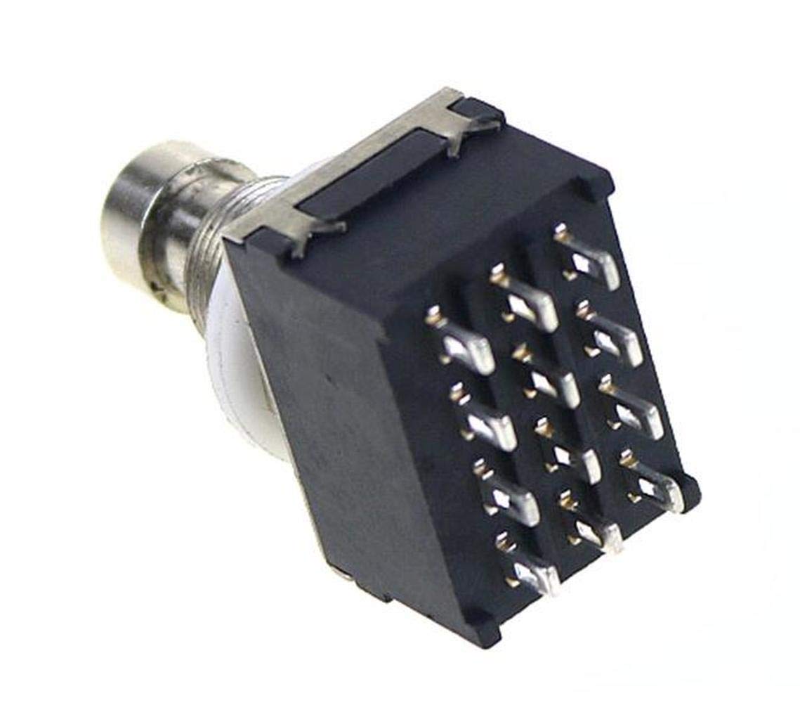 1PCS 12 Foot Foot Switch with 4PDT Change-Over Switch - Durable Effect Device for Guitar Pedals & Audio Equipment - Eco-Friendly Design for Stage & Studio Use
