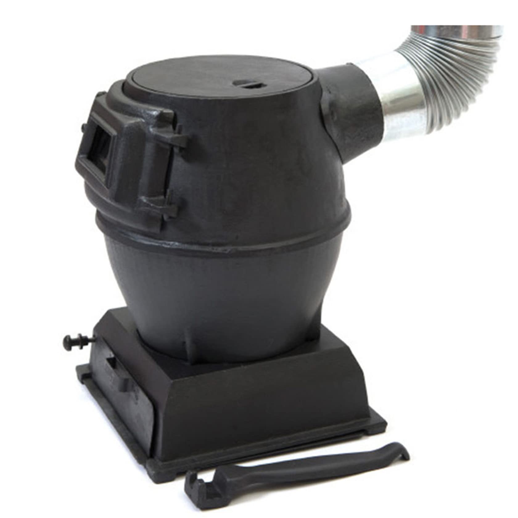 Efficient Wood-Burning Cast Iron Heating Stove with View Window - Smokeless Cooker for Indoor & Outdoor Use | Perfect for Tents, Cabins, Villas, Emergency Shelters, Daily Cooking & Winter Heating