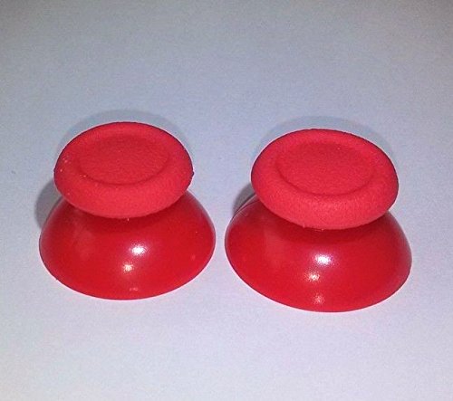 Gametown Red Thumbstick Analog Stick for PS4 DualShock 4 Controller - Replacement Joystick for PlayStation 4 Gamepad - Perfect for Gaming, Drifting & Precision Control