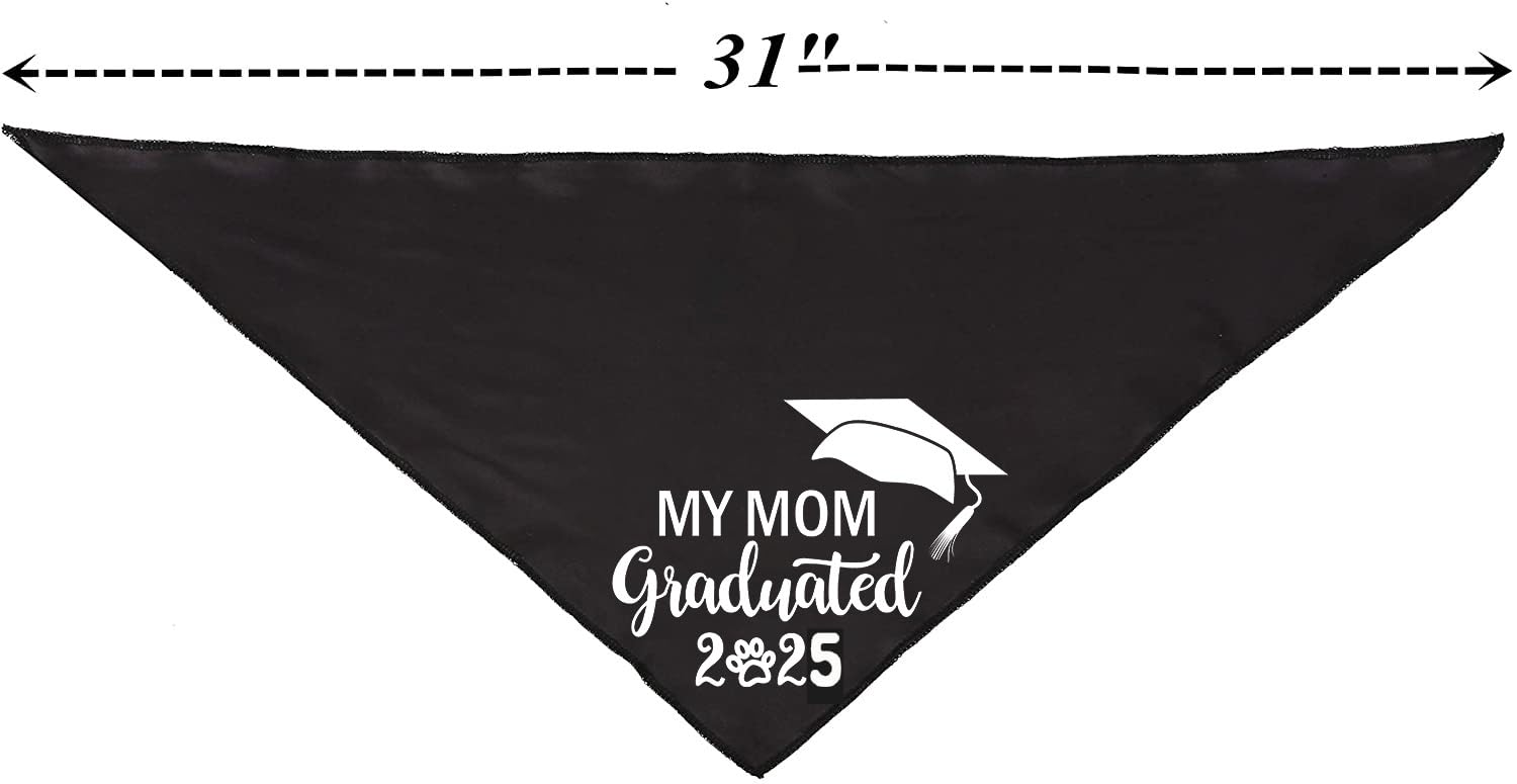 2025 Dog Graduation Bandana - Perfect Graduation Gift for Pets - Celebrate Your Pup's Achievements at Ceremonies & Parties