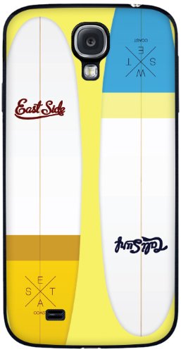 Cellet Surf 02 Samsung Galaxy S4 Case - Yellow Protective Cover | Slim Fit Shockproof Phone Case for Everyday Use & Outdoor Activities
