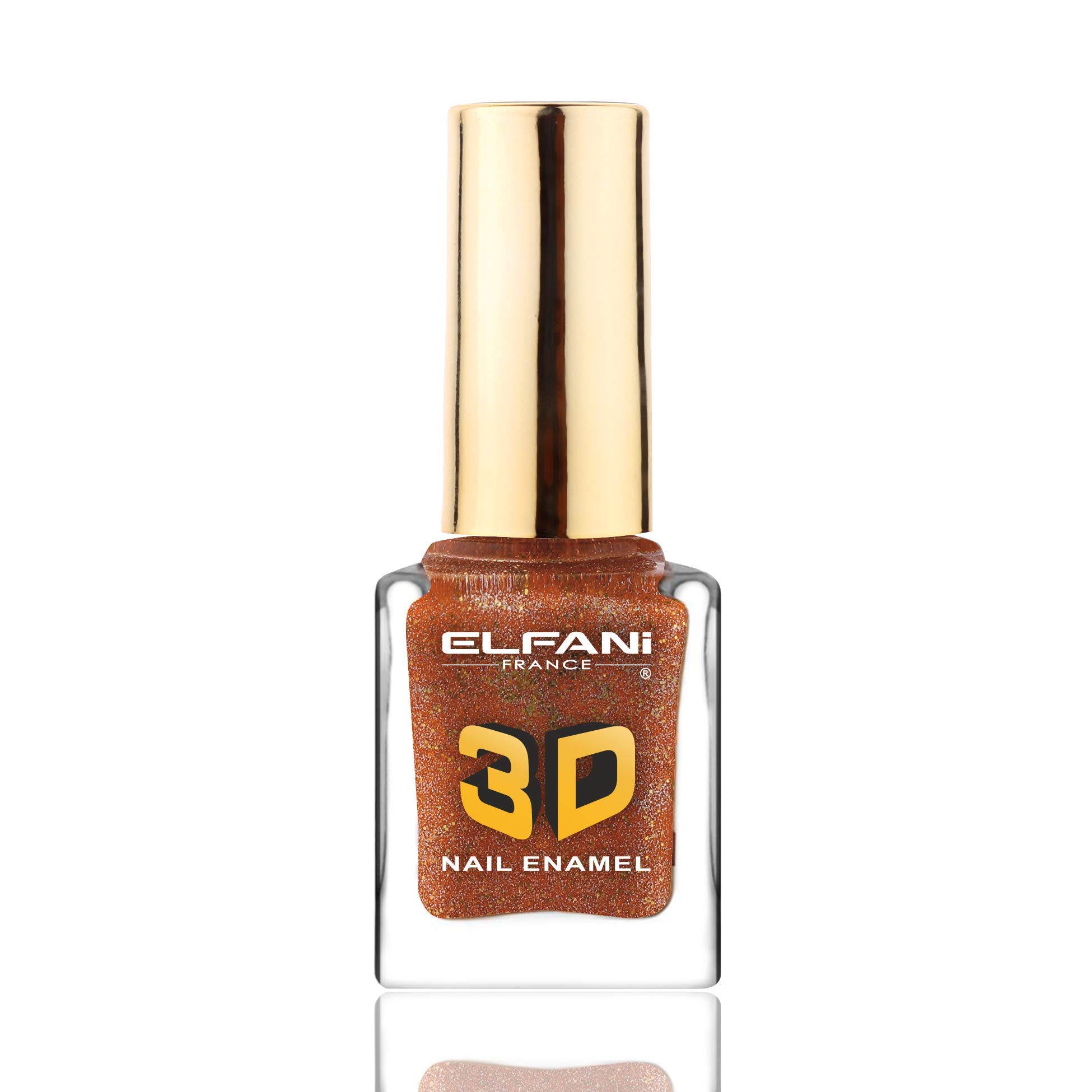 Elfani 3D Texture Nail Polish - Long Lasting Gel Polish with Glitter & Shimmer Effect | Perfect for Manicures, Pedicures, Nail Art & Special Occasions