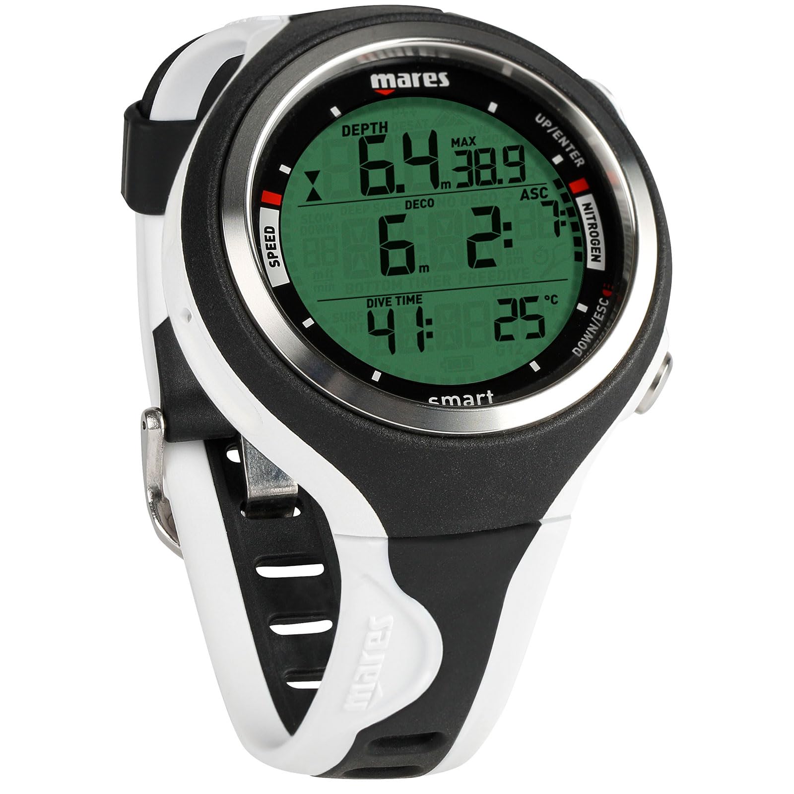 Mares Smart Wrist Dive Computer - Ergonomic Scuba Diving Watch with Multiple Modes for Recreational & Technical Divers | Perfect for Underwater Exploration, Deep Sea Diving, and Marine Adventures
