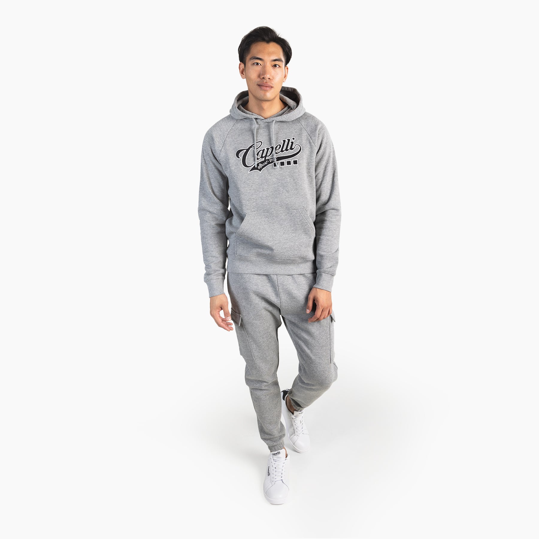 Men's Varsity Logo Pullover Hoodie - Comfortable Cotton Sweatshirt for Casual Wear, Gym & Street Style Fashion
