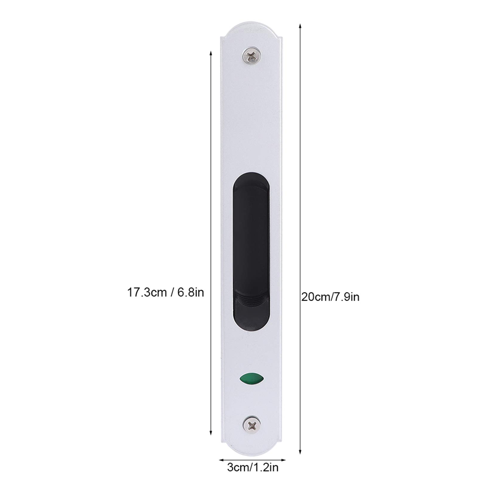 Stainless Steel Sliding Door Lock - Secure Home & Office Windows