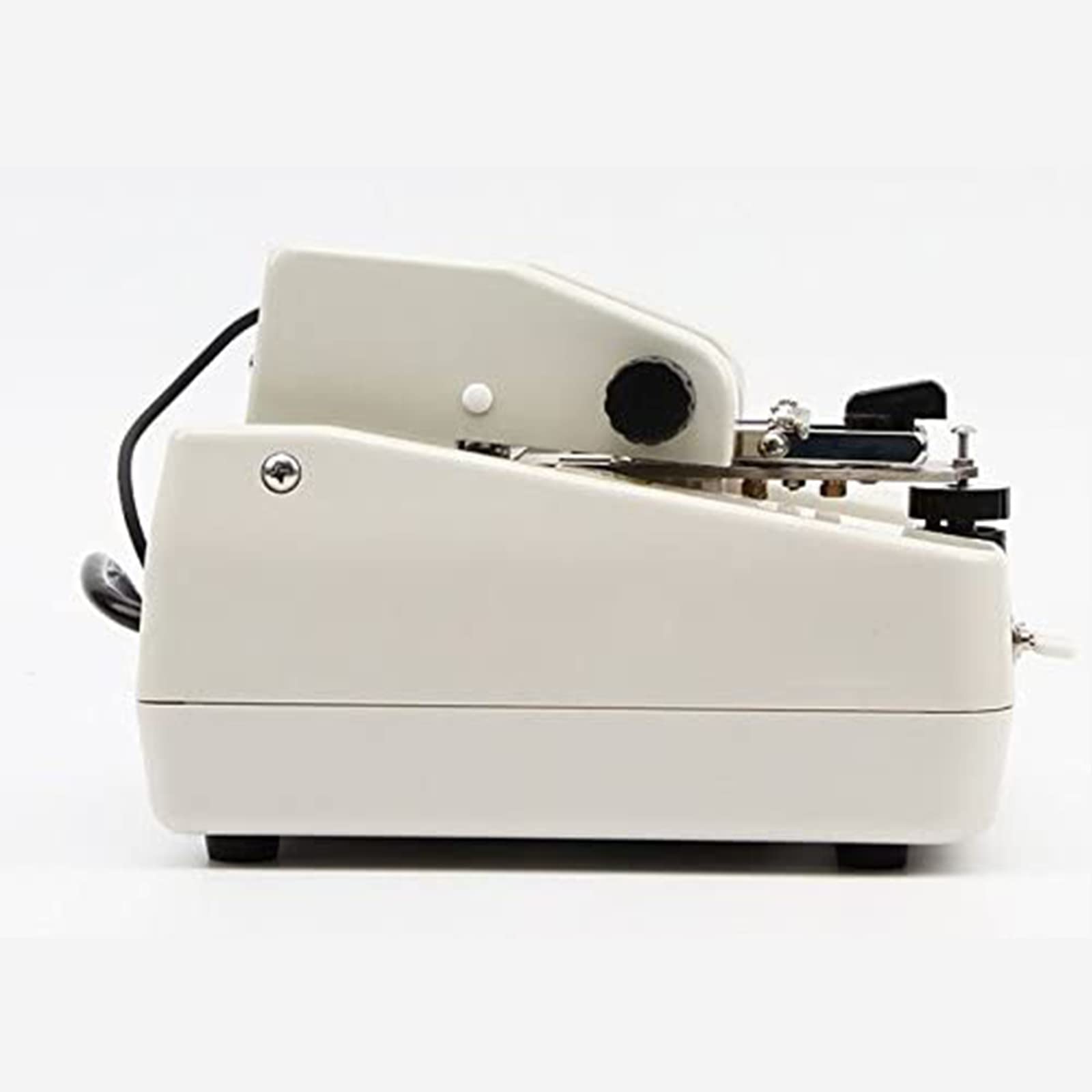 Huanyu Stainless Steel Lens Grooving Machine for Optical Glasses - 110V with Chuck & Blade | Professional Eyewear Frame Slotting & Grooving Tool for Special Lenses | Perfect for Opticians, Jewelry Making & Precision Metalworking