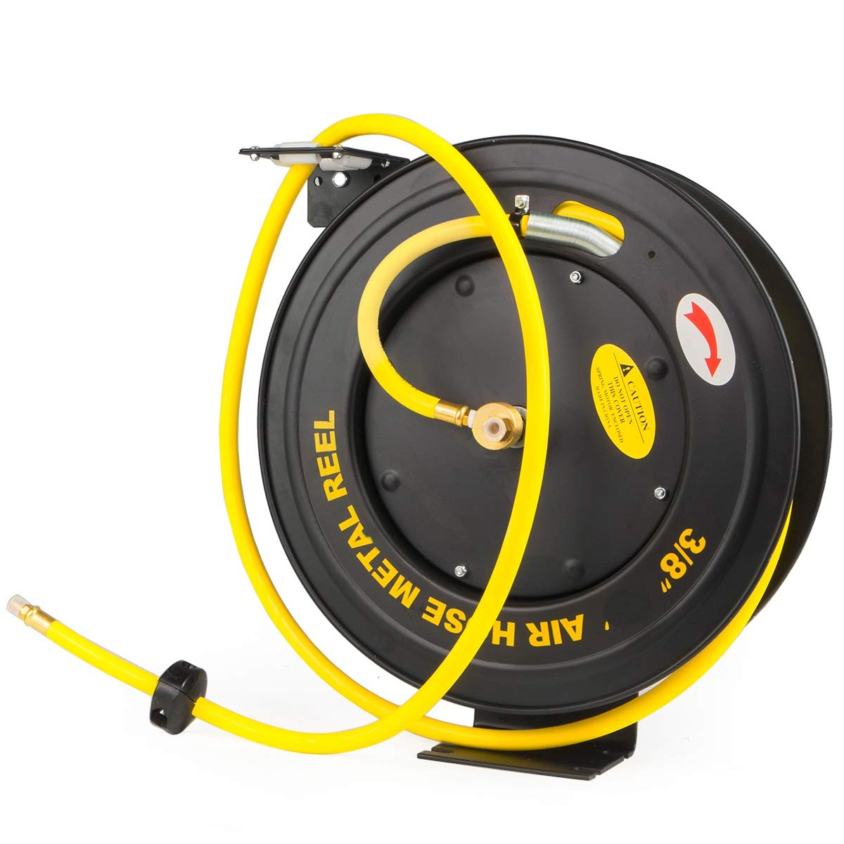 Stark USA 100ft Auto Rewind Air Hose Reel - 3/8