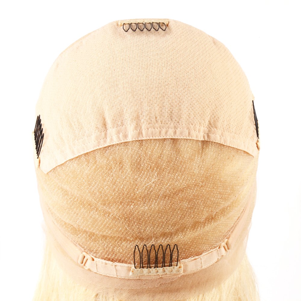 613 Blonde Full Lace Human Hair Wig - 12