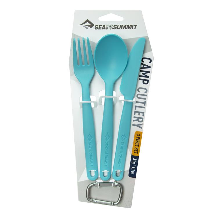 Premium Camping Cutlery Set - Stainless Steel Spoon, Fork & Knife for Outdoor Adventures, Hiking & Picnics - Compact & Lightweight Travel Utensils