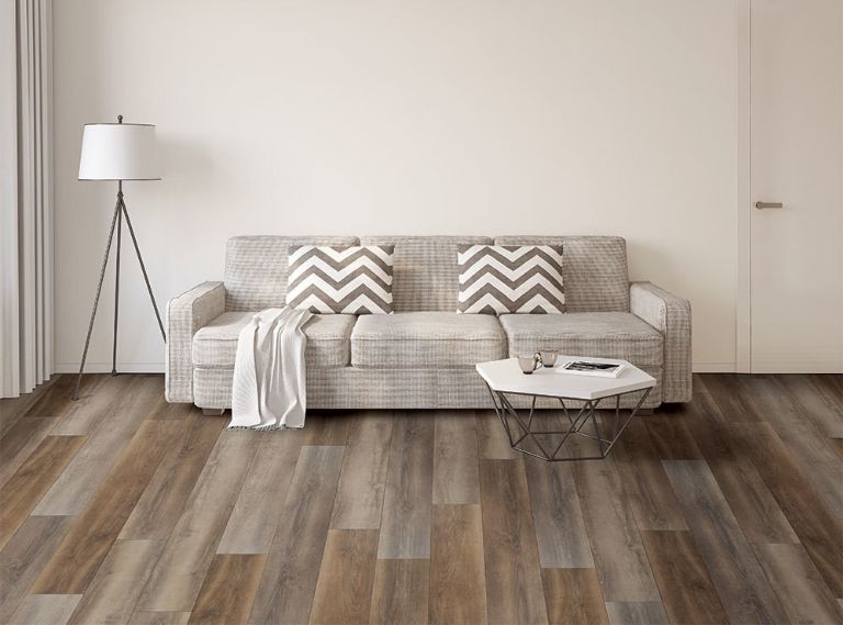 Coretec Plus Premium Luxury Vinyl Plank Flooring - Grandure Oak 9