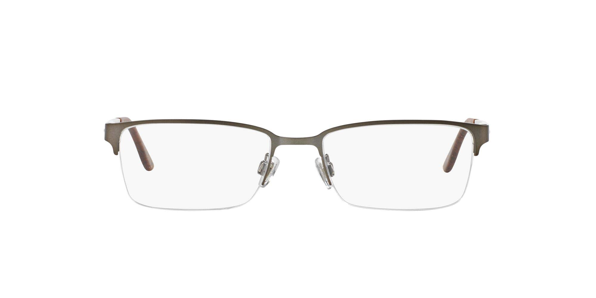 Ralph Lauren Men's RL5089 Rectangular Prescription Glasses Frames - Classic & Stylish Eyewear for Work, Reading & Everyday Wear