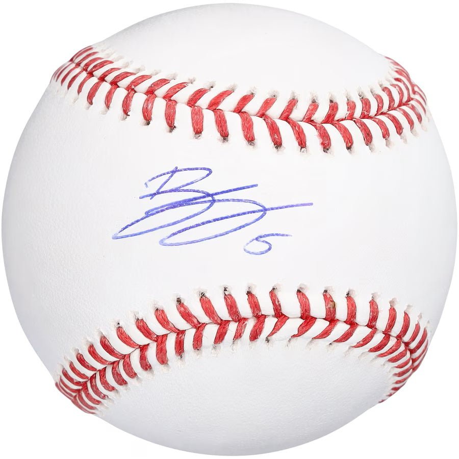 Bryson Stott Autographed Philadelphia Phillies Official MLB Baseball - Certified Authentic Collectible for Sports Fans & Memorabilia Enthusiasts - Perfect for Display, Gifts, and Game Room Decor