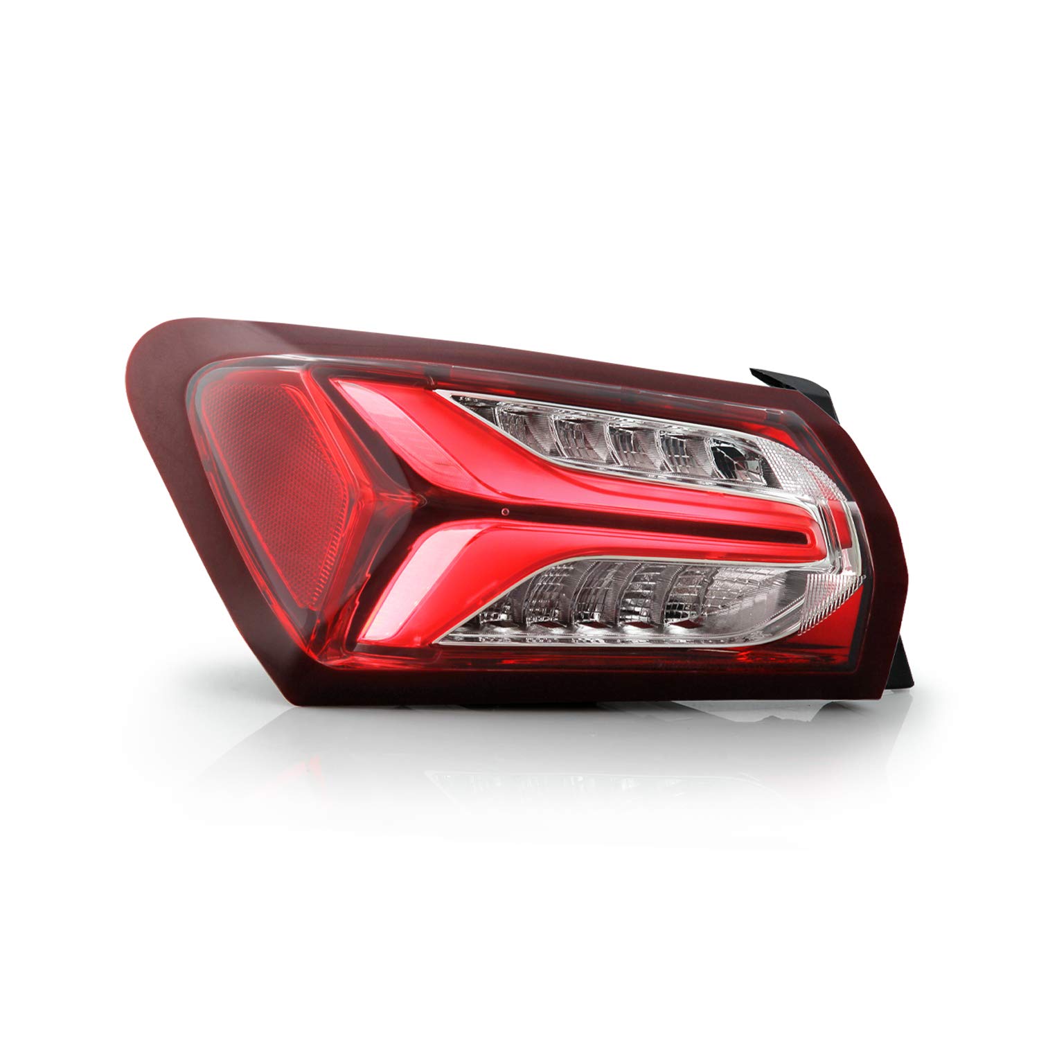 AKKON LED Tail Lights for 2019-2022 Chevy Malibu - OE Style Red Rear Lamp Housing (Driver Side Left) - Perfect for Night Driving & Enhanced Safety