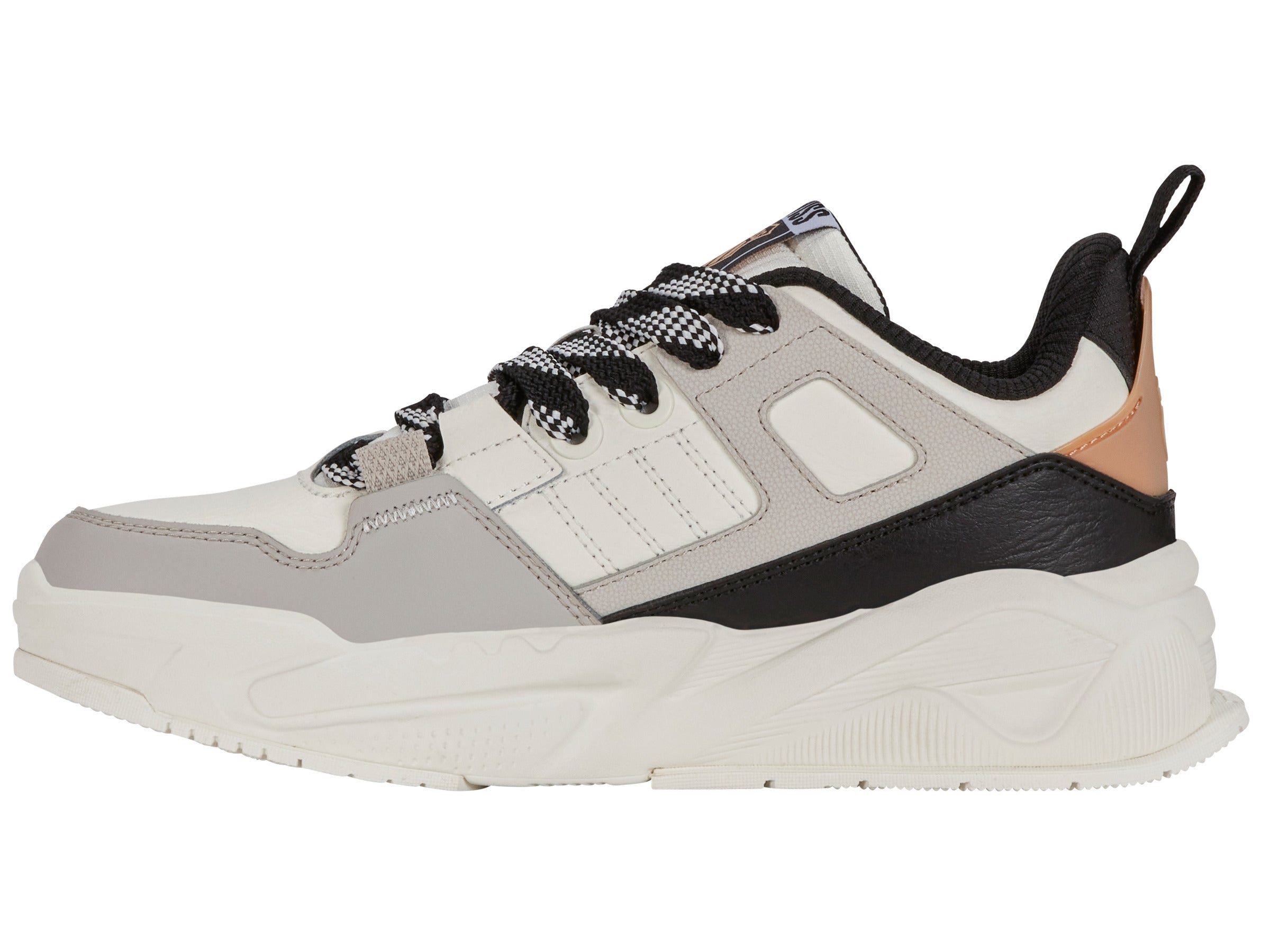 Techna Trainer 94077 938 M Running Shoes - Sail White/Pigeon Gray/Black | Lightweight Athletic Sneakers for Men | Perfect for Jogging, Gym Workouts & Casual Wear