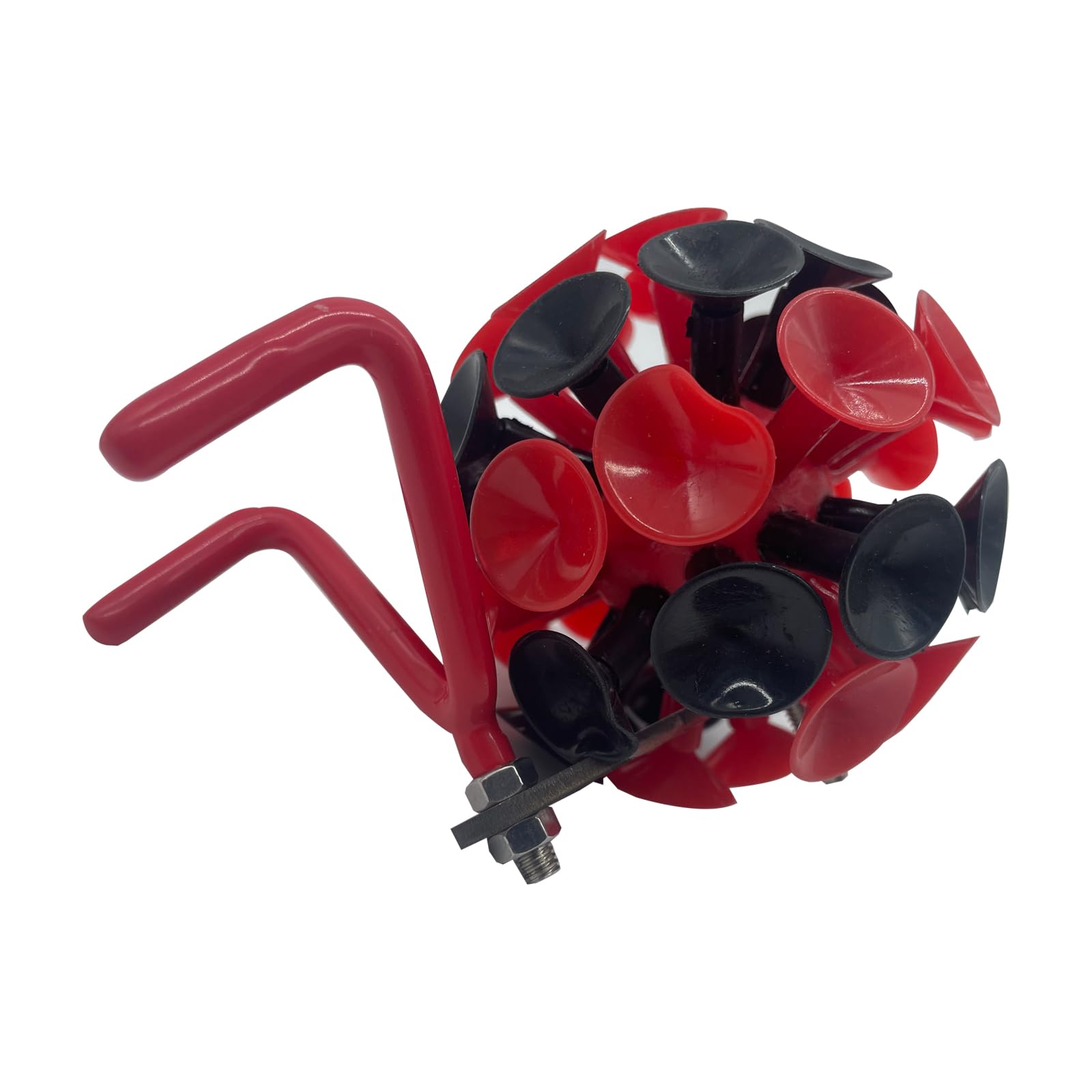 2 in 1 Disc Golf Retriever - 10ft Extendable Pole with Suction Cup & Hook for Water, Trees, Rocks - Perfect for Outdoor Disc Golf Accessories & Lost Disc Recovery