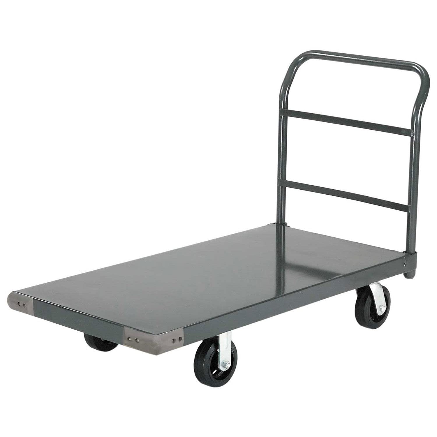 Heavy Duty Industrial Platform Truck with Steel Deck - 36