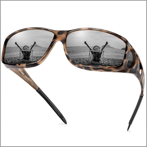 A06 Matte Beige Tortoise Frame/Grey Lens