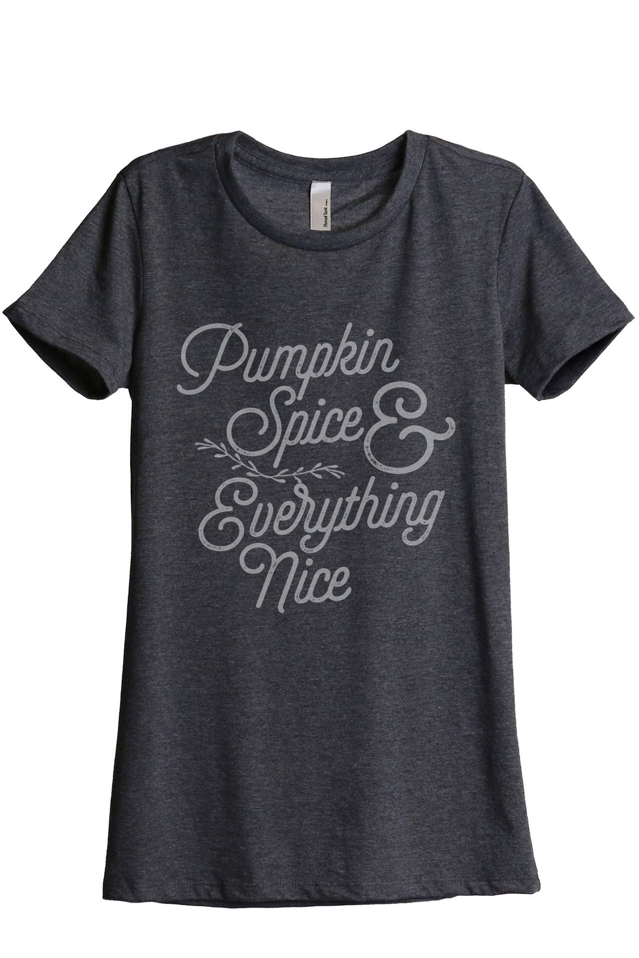 Women's Fashion Pumpkin Spice Relaxed Fit T-Shirt | Soft Cotton Casual Tee for Fall & Winter | Perfect for Coffee Dates, Autumn Outfits and Cozy Loungewear