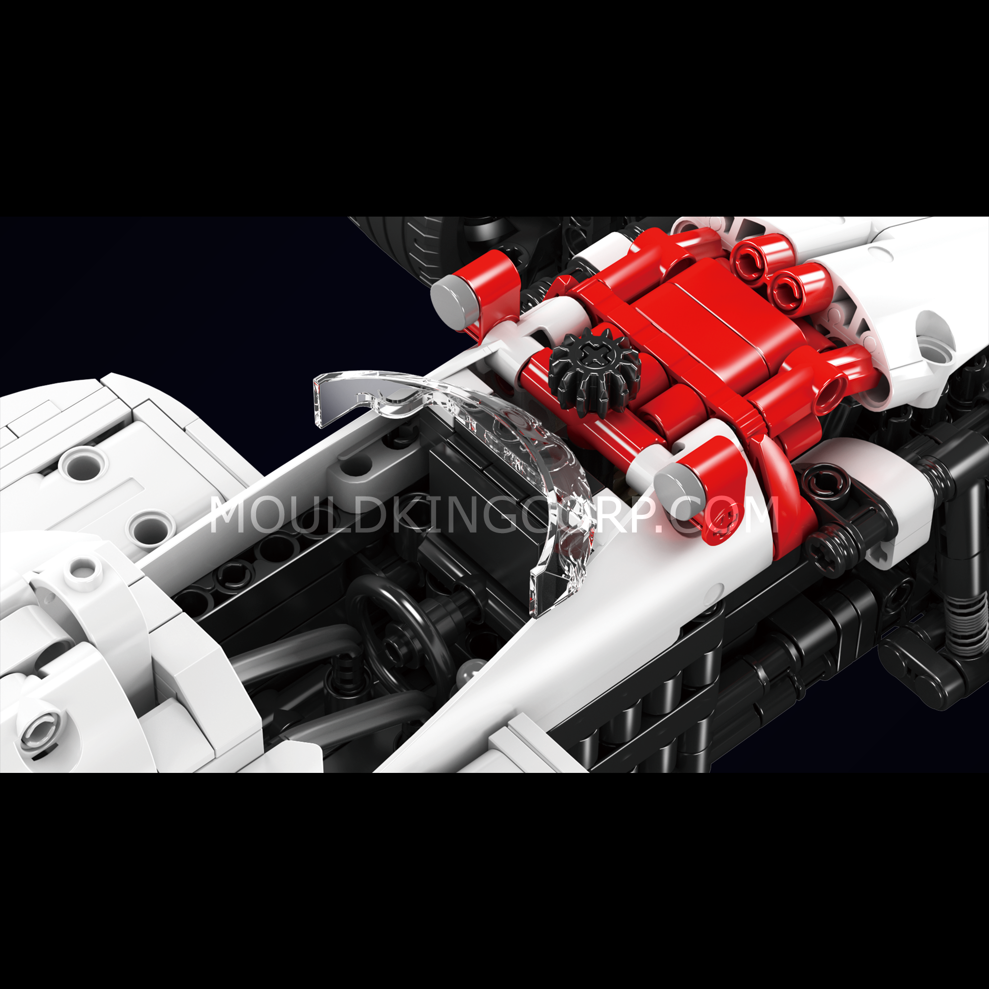 Mould King 13171 Formula 1 Racing Car Building Set - 1,257 Piece STEM Toy for Kids & Adults | Creative DIY Model Kit for Home Decoration, Gift Idea & Racing Car Enthusiasts