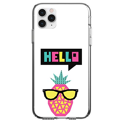 Summer Graphics - Hello Cartoon Pineapple On Clear Case