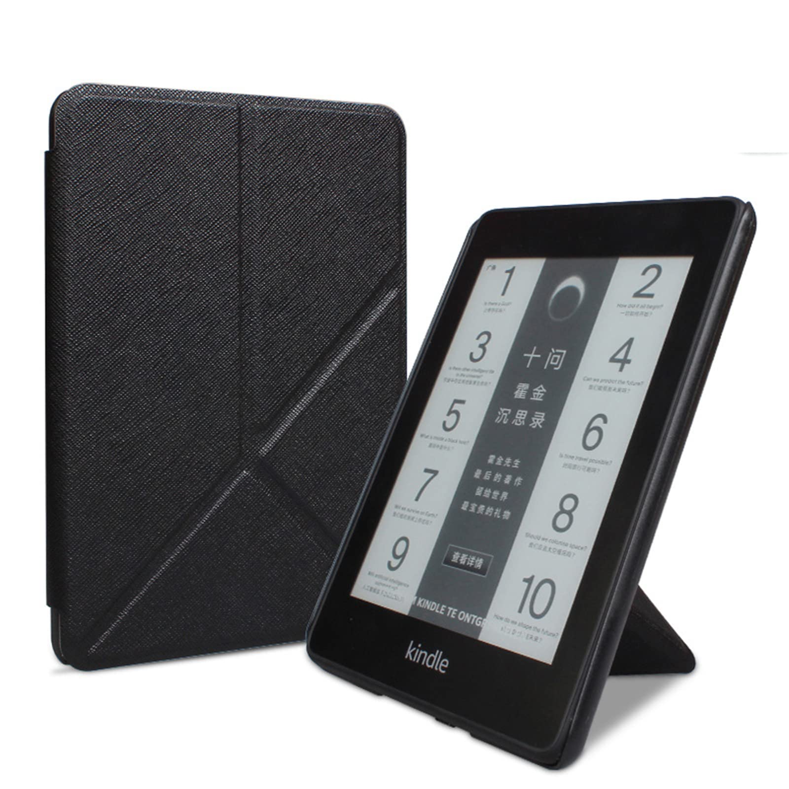Premium PU Leather Magnetic Stand Case for Kindle Paperwhite 6.8