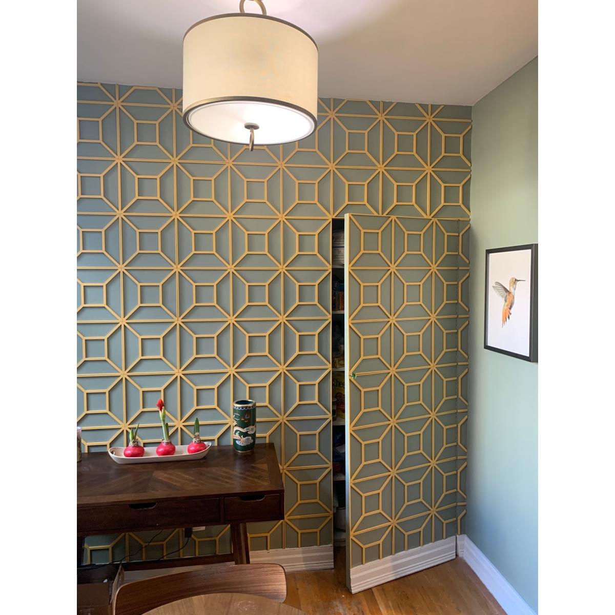 Marion Decorative Fretwork Wall Panels - Elegant Laser-Cut Wooden Room Dividers for Home & Office Decor | Perfect for Living Rooms, Bedrooms, and Entryways