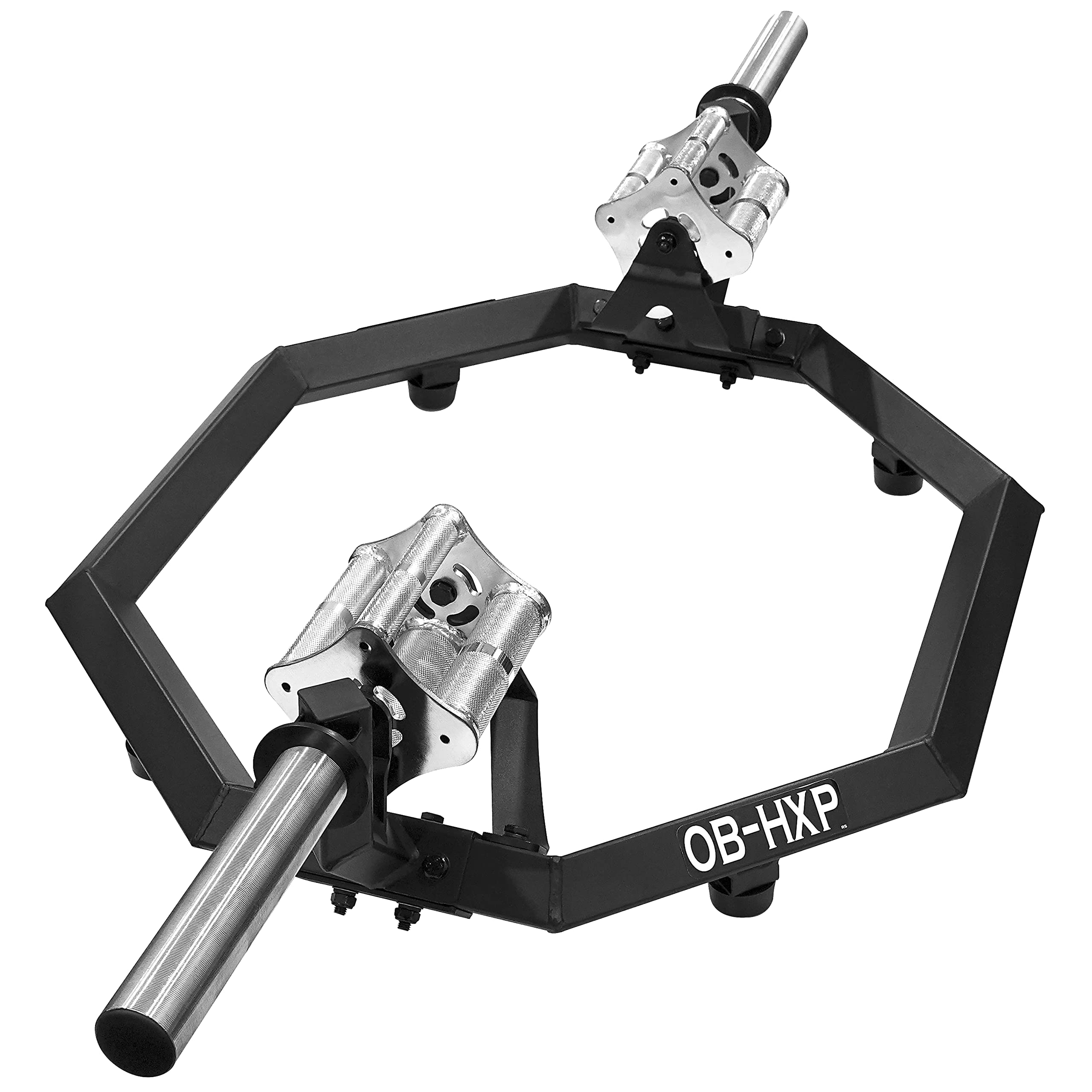 Valor Fitness Hex Trap Bar with Multiple Grip Options for Deadlifts, Squats & Shrugs - Full Body Workout Equipment for Arms, Shoulders, Back & Legs - Perfect for Home Gym Strength Training & Weightlifting