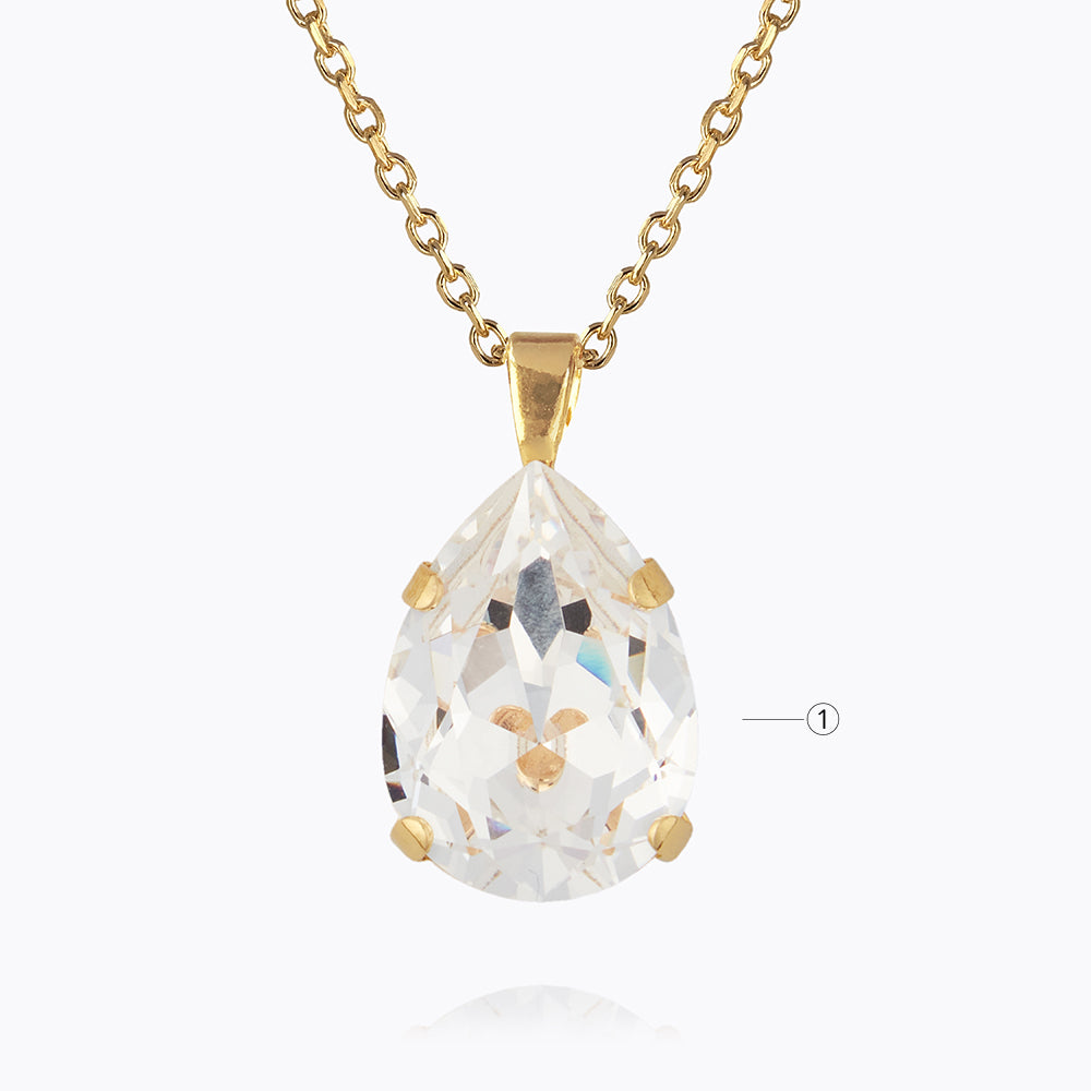 Elegant Classic Drop Necklace for Women - Choose Your Color (Gold, Silver, Rose Gold) | Perfect for Weddings, Parties & Everyday Wear