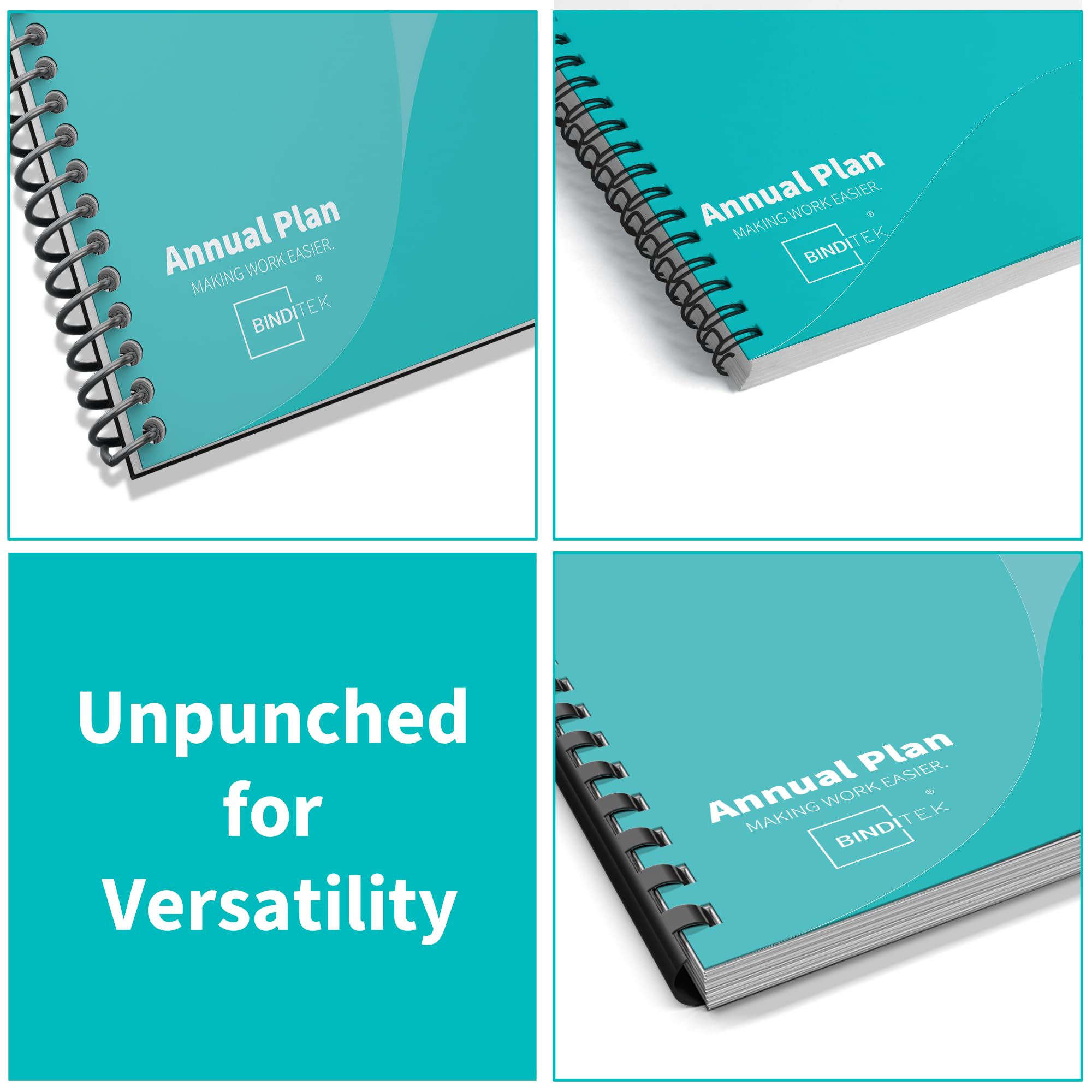 Clear PVC Binding Covers 8.75x11.25