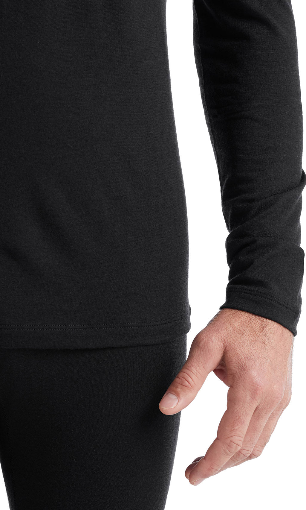 200 Oasis LS Half Zip Base Layer for Men - Thermal Long Sleeve Shirt with Half Zip for Cold Weather - Perfect for Hiking, Skiing & Outdoor Activities