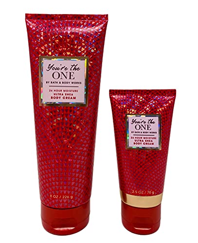 Bath & Body Works YOU'RE THE ONE Ultra Shea Body Cream - Moisturizing Lotion for Dry Skin, Long Lasting Hydration, Home & Travel Use - Perfect for Daily Skincare Routine & On-the-Go Pampering