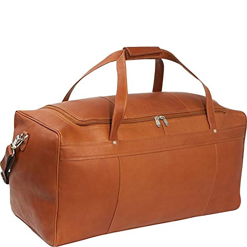 Traveler's Select Large Durable Duffel Bag for Gym, Travel & Sports - Black One Size Carry-On Luggage for Men & Women