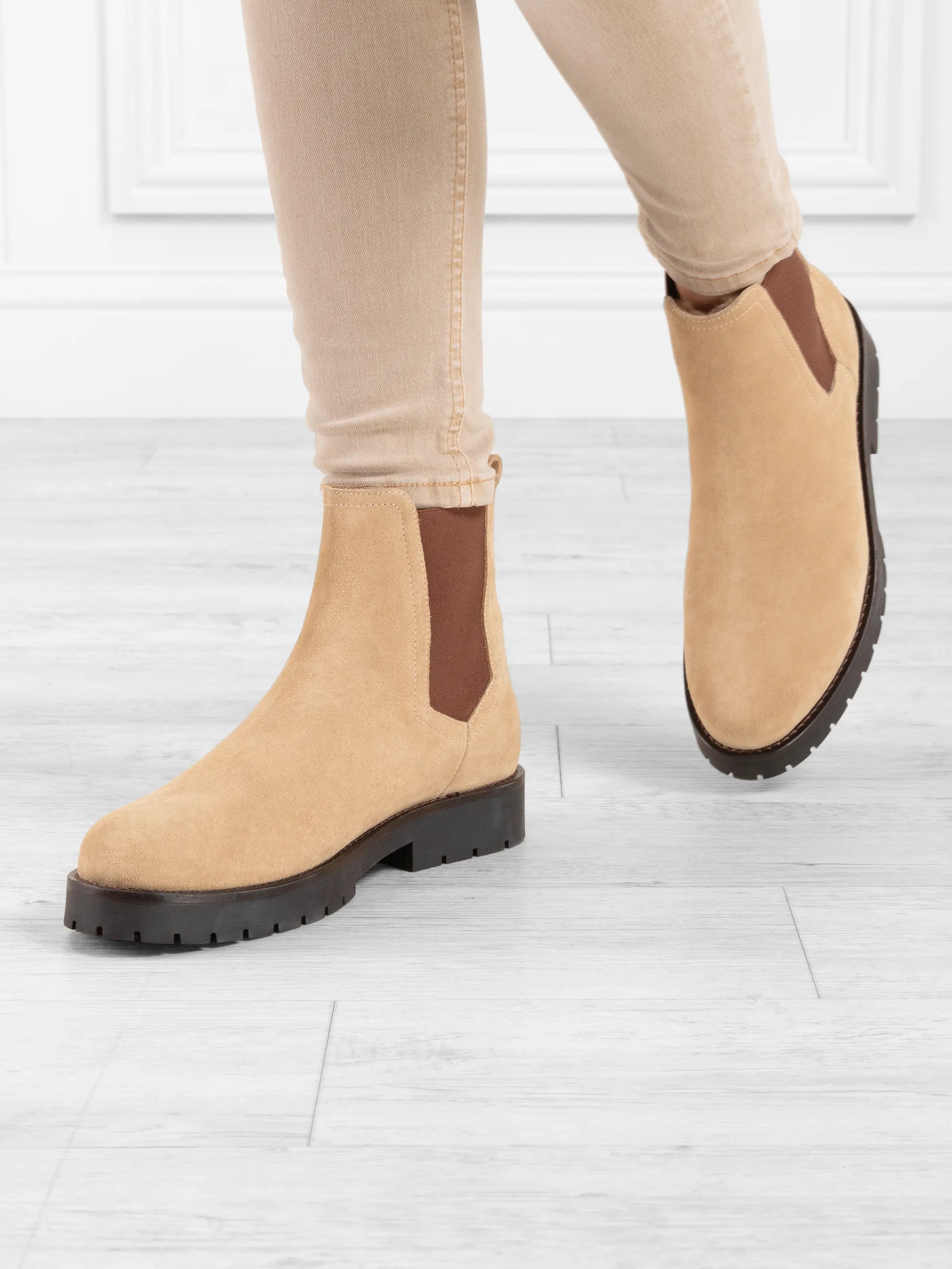 Premium Genuine Sheepskin Boudica Boots in Caramel - Cozy & Stylish Winter Footwear for Women | Perfect for Cold Weather, Outdoor Adventures & Casual Wear