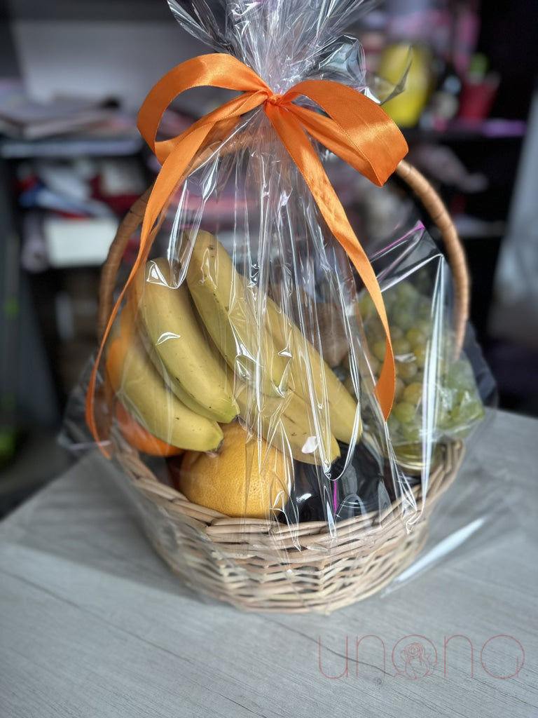 Premium Fruit and Jam Gift Basket - Delicious Assortment of Fresh Fruits & Homemade Jams - Perfect for Holidays, Birthdays & Corporate Gifts