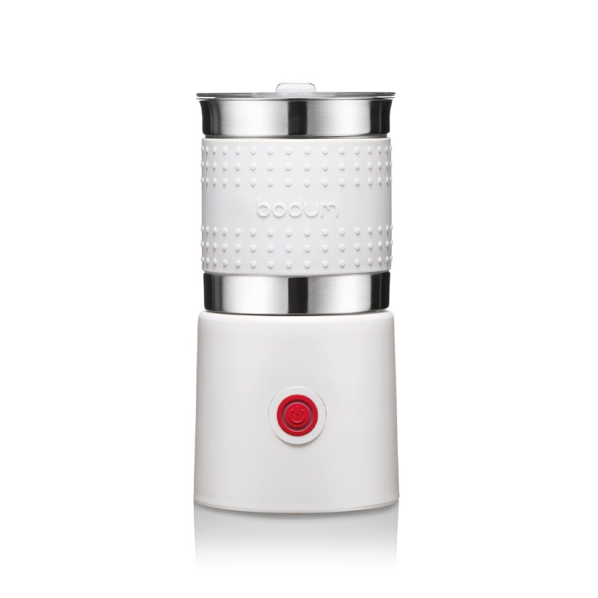 Bodum Bistro Electric Milk Frother - White | Handheld Whisk for Frothing Milk, Hot Chocolate & Lattes | Perfect for Coffee Shops, Home Baristas & Breakfast