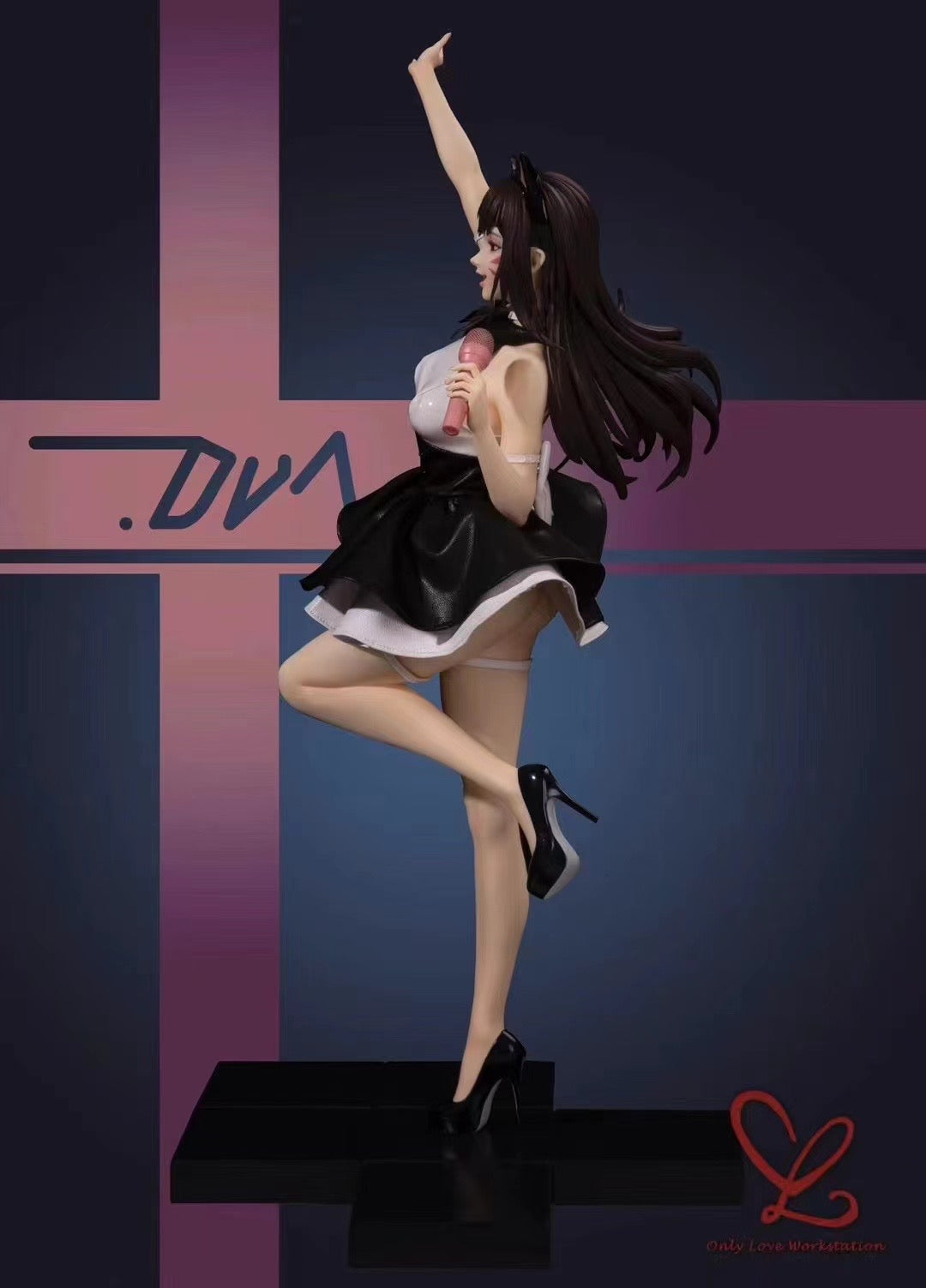 Only Love Workstation DVA - Ergonomic Office Desk for Home & Office Use - Perfect for Remote Work, Gaming, and Study Spaces