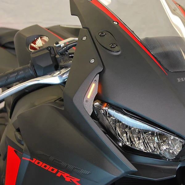 Honda CBR 1000RR Front Turn Signals (2017-Present) - LED Motorcycle Indicators for Enhanced Visibility & Safety - Perfect for Street Racing & Daily Commuting