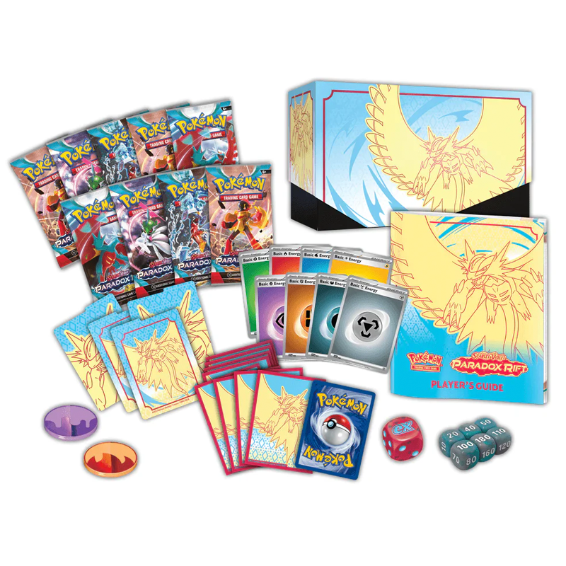 Pokemon TCG Scarlet & Violet Paradox Rift Elite Trainer Box (Scream Tail) - Premium Trading Card Collection for Battles & Collectors | Perfect for Tournaments, Gifts & Card Game Enthusiasts